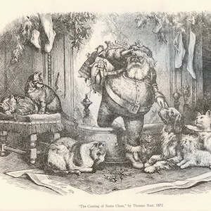 Santa by Nast sq wpr