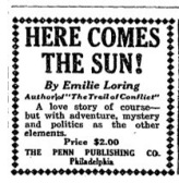 1924 Here Comes the Sun wpr