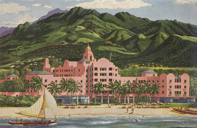 Royal Hawaiian Hotel 1940s