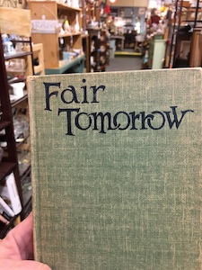 used copy of Fair Tomorrow