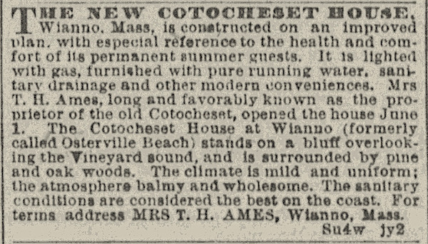 Cotocheset House ad