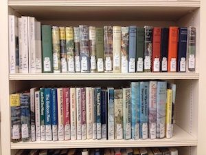 library Emilie Loring books