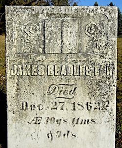 Job Beadleston, d 1862