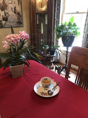 Lynn's dining room tea