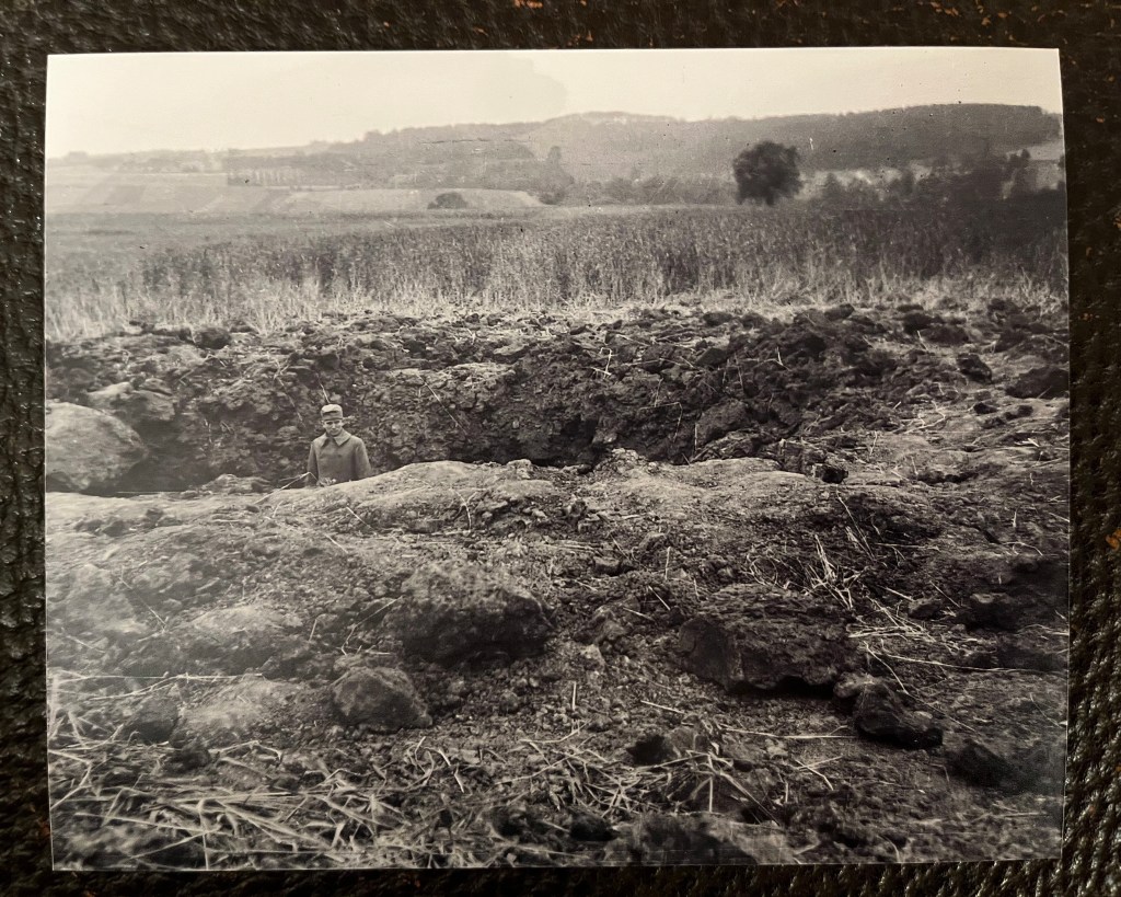 WWI trench, France